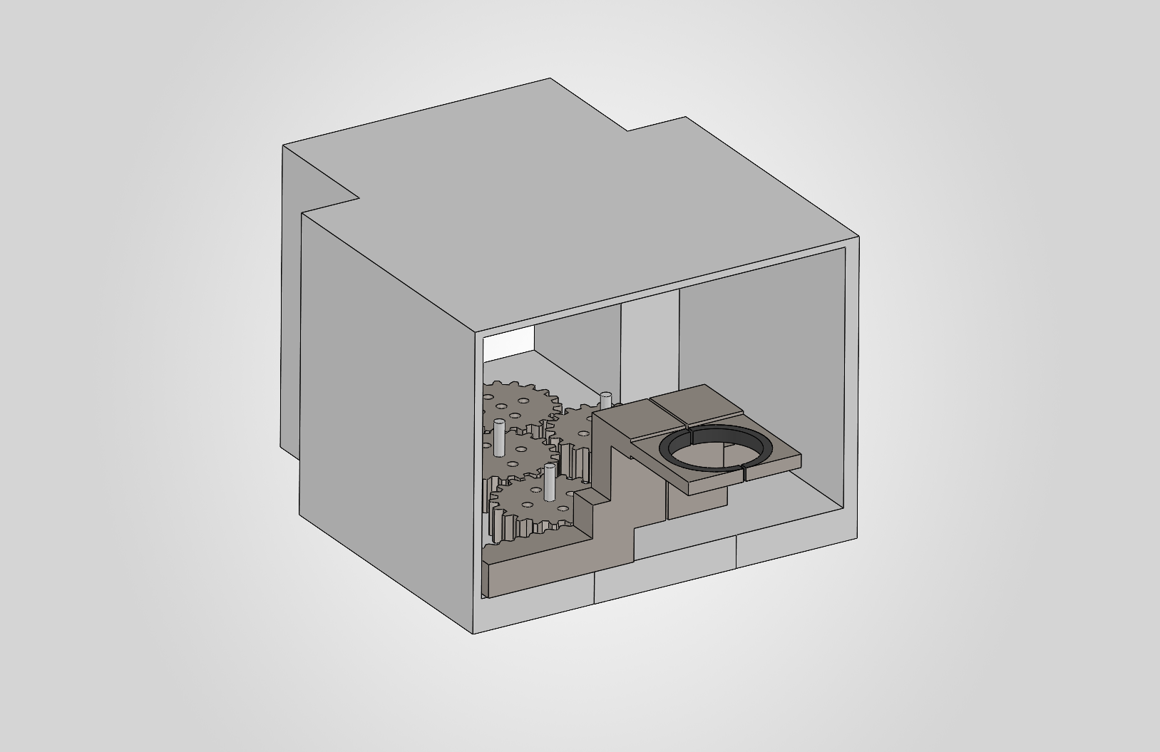 Base plate CAD model